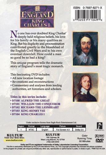 KING CHARLES I DVD 5 History