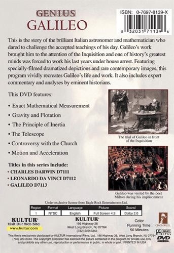 GALILEO DVD 5 History