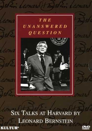 THE UNANSWERED QUESTIONS: (6 Talks At Harvard With Leonard Bernstein) DVD 5 (5), DVD 9 (1) Classical Music