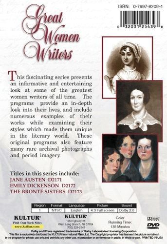 GREAT WOMEN WRITERS BOX SET (3 Pack) DVD 5 (3) Literature