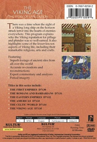 THE VIKING AGE DVD 5 History