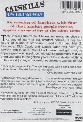 CATSKILLS ON BROADWAY DVD 5 Comedy