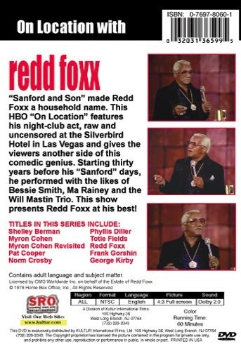 ON LOCATION with REDD FOXX DVD 5 Comedy