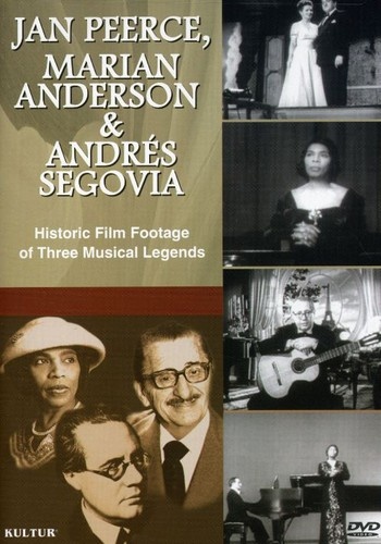 PEERCE, ANDERSON & SEGOVIA DVD 5 Classical Music