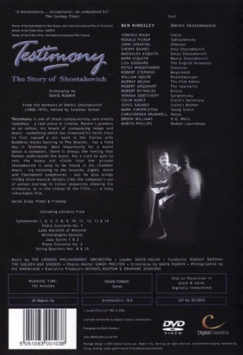 TESTIMONY: The Story of Shostakovich DVD - A Captivating Classical Music Documentary