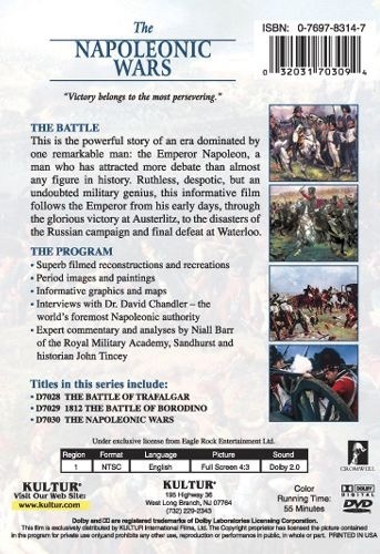 THE NAPOLEONIC WARS DVD 5 History