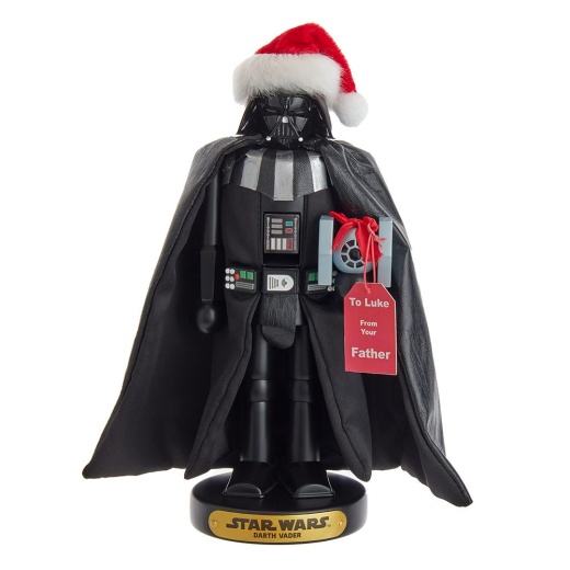10" Star Wars Vader With Tie Fighter Nutcracker