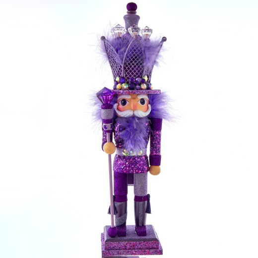 20" Hollywood Nutcrackers™ Purple King Nutcracker