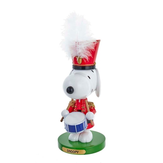 10" Peanuts Snoopy The Drummer Nutcracker