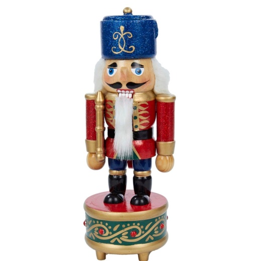 8.5" Musical Soldier Nutcracker