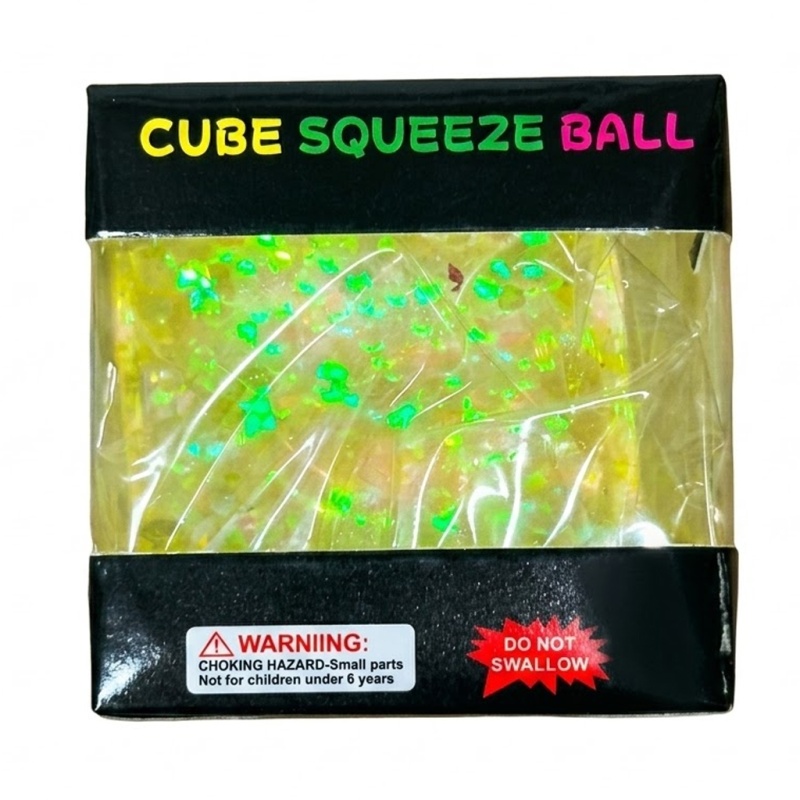 Star Cube Squeeze Ball Stress Relief Toy