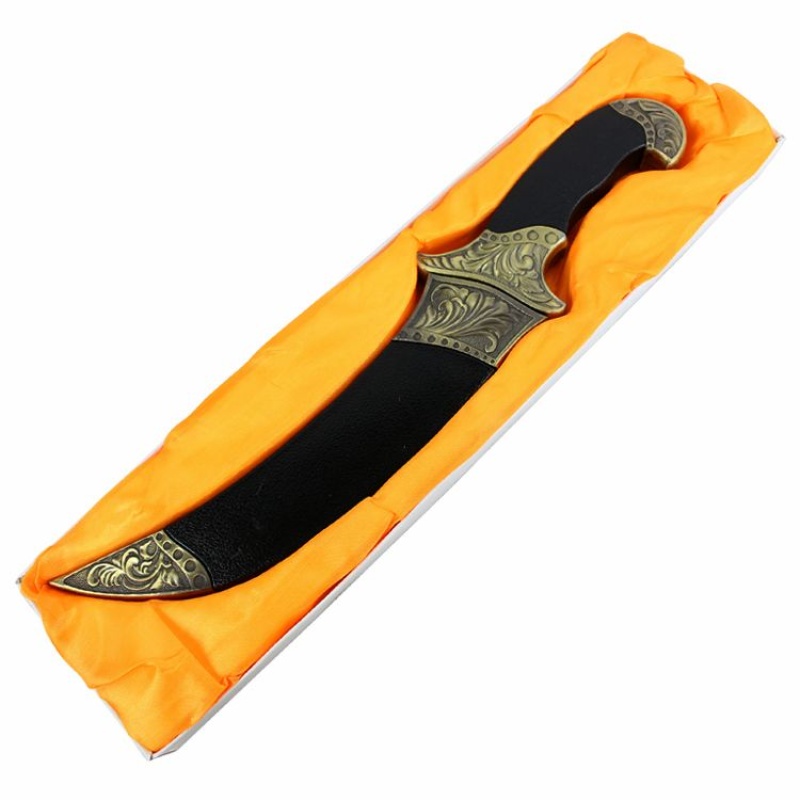 Theboneedge 12" Steel Collectible Dagger With Scabbard