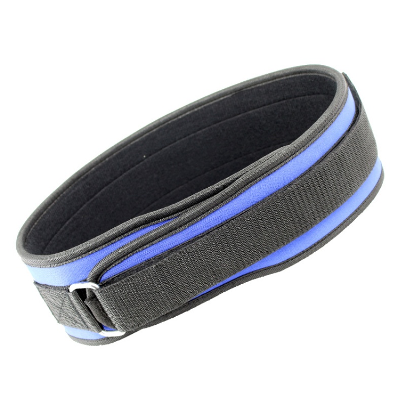 4" Nylon Power Weight Lifting Belt – Blue