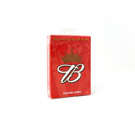 Budweiser Red Deck Playing Cards