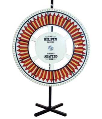 36" Number Wheel With Table Stand