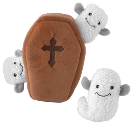 FairyTalesTHEBEST15•Goomies •Zippy'sPlay Zippy Paws Spencer The Crinkle Monkey Dog Toy, Squeaker and