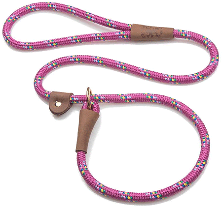 Mendota Slip Lead 1/2" X 6' Raspberry Confetti
