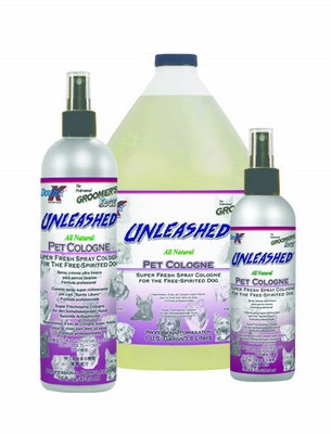 Groomers Edge Unleashed Cologne 16Oz - Fresh and Clean Dog Grooming Made Easy