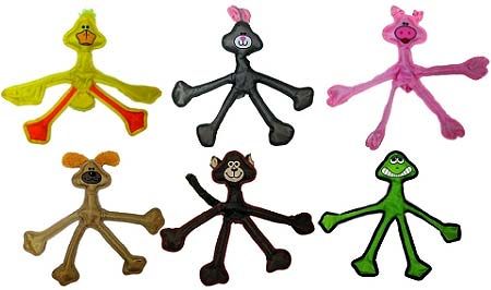 Multipet Skele-Ropes Assorted - 15 Inch Dog Toy