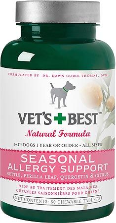 Vet's Best Seasonal Allergy Support 60Ct