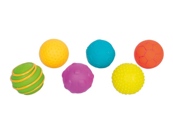 Sensory Texture Balls - Set Of 6