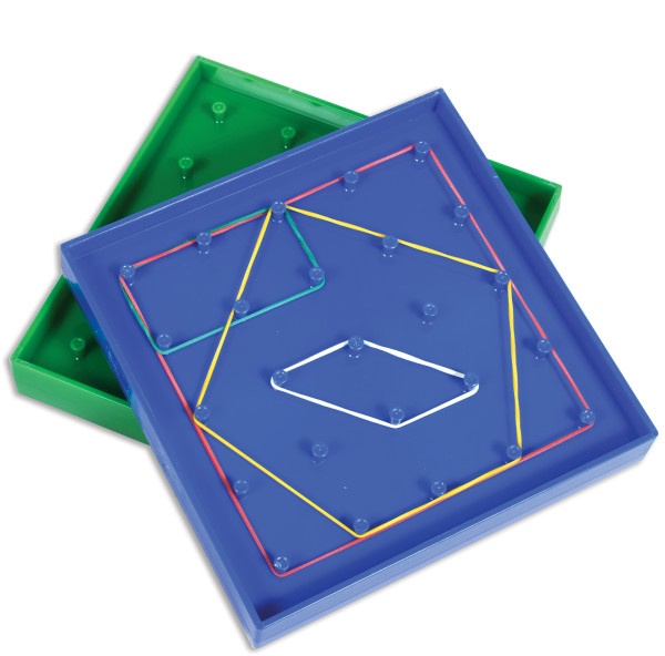 Geoboards 5 X 5 Grid/12 Pin Circular Array 6