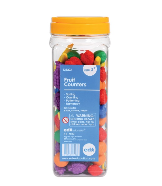 Fruit Counters - Set Of 108