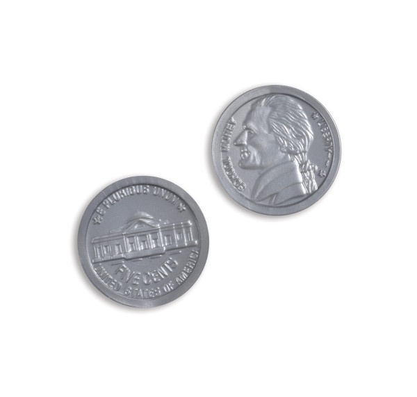 Play Coins - Nickels - Set Of 100