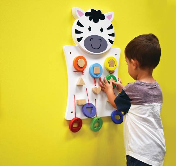 Zebra Activity Wall Panel