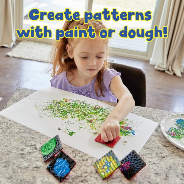 Paint Effect Stamps - Set Of 6