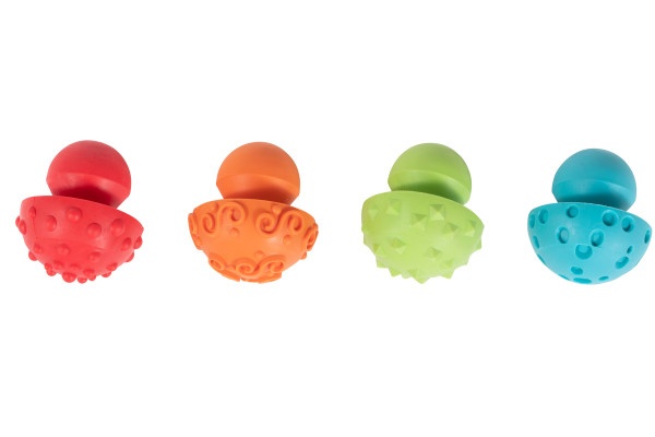 Paint And Dough Mushroom Stampers - Set Of 4