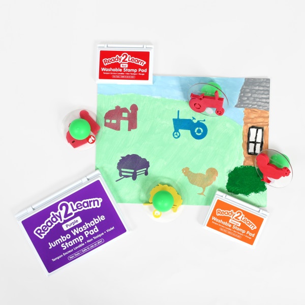 Giant Stampers - Farm Adventure - Set Of 10