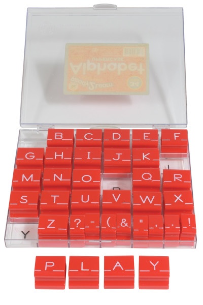 Alphabet Stamps - Uppercase - Large