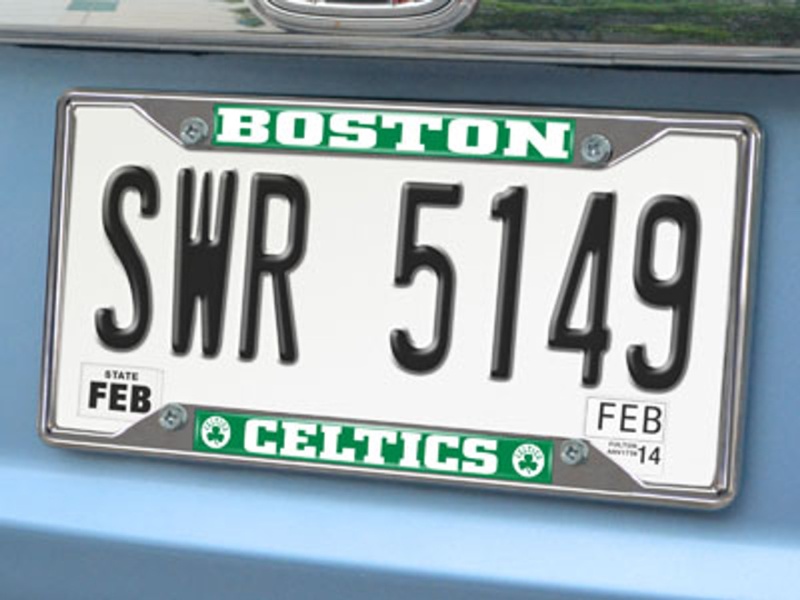Nba - Boston Celtics License Plate Frame 6.25"X12.25"