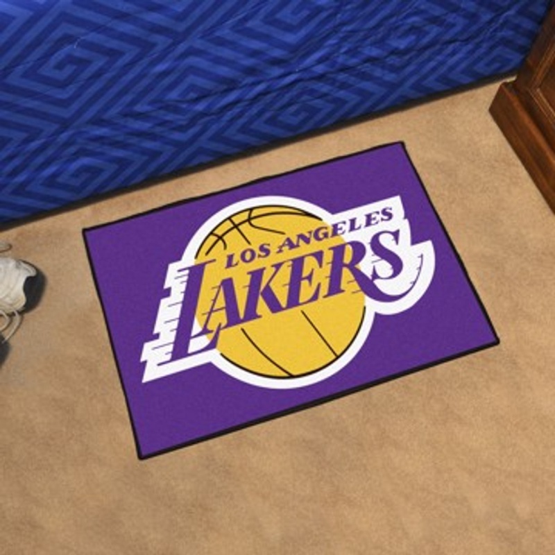 Nba - Los Angeles Lakers Starter Rug 19" X 30"
