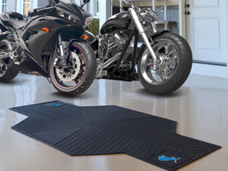 Nfl - Detroit Lions Motorcycle Mat 82.5" L X 42" w