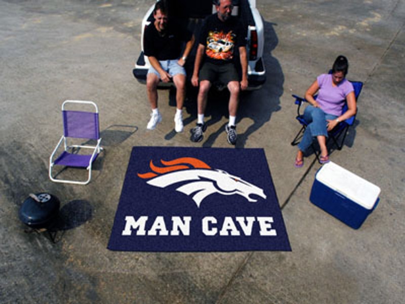 Nfl - Denver Broncos Man Cave Tailgater Rug 60"X72"
