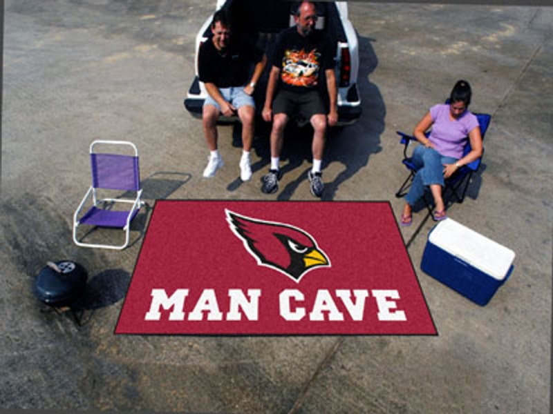 Nfl - Arizona Cardinals Man Cave Ultimat Rug 60"X96"