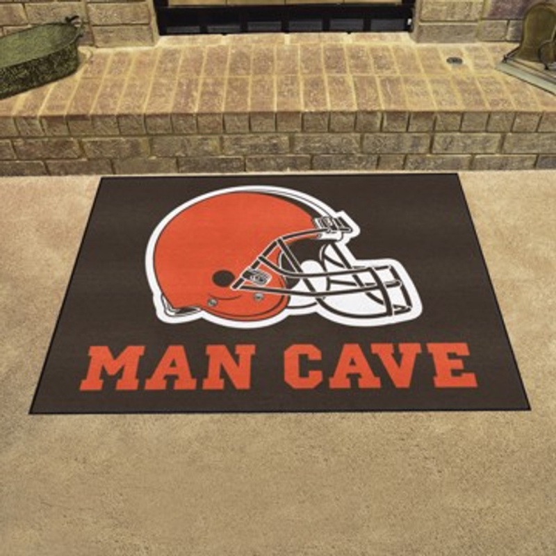 Nfl - Cleveland Browns Man Cave All-Star Mat 34"X45"