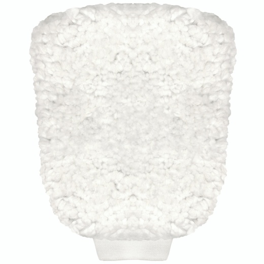 Snow White Heavy-Duty Chenille Wash Mitt