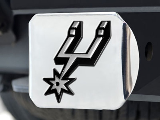 NBA San Antonio Spurs Hitch Cover - 4 1/2-inch x 3 3/8-inch