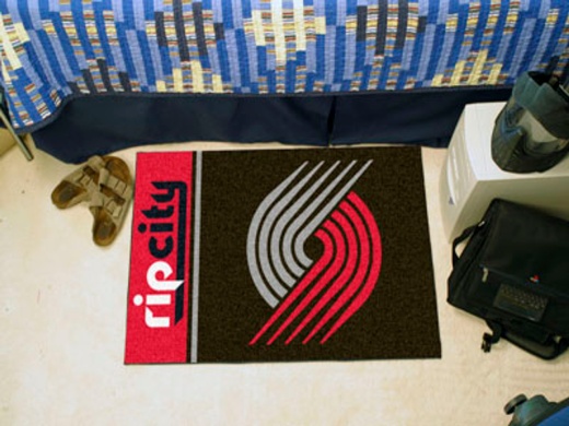 Portland Trail Blazers Uniform Inspired Starter Rug 19"X30"