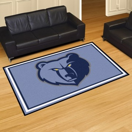 Memphis Grizzlies Rug 5X8 60"X92"