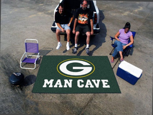 NFL - Green Bay Packers Man Cave Ultimat Rug 60"X96"