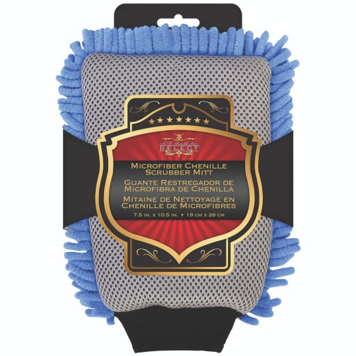Microfiber Chenille Scrubber Wash Mitt