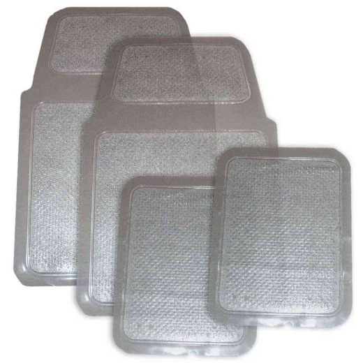 Universal Clear Vinyl Mat Set - 4 Piece Protection Kit