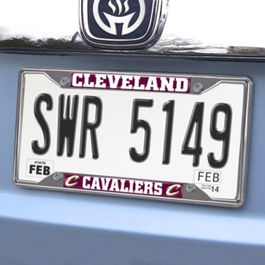 Cleveland Cavaliers License Plate Frame - 6.25"X12.25"