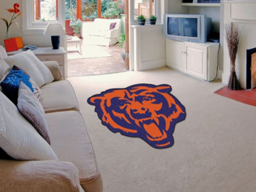 NFL Chicago Bears Mascot Mat - 3 Ft x 4 Ft