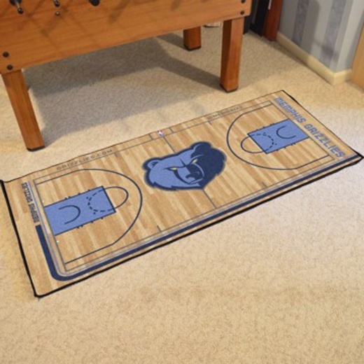 NBA Memphis Grizzlies Large Court Runner 29.5X54
