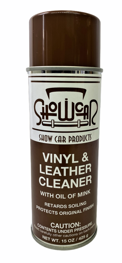 Aerosol Vinyl & Leather Cleaner Oil Of Mink - Softens, Cleans, and Restores Surfaces